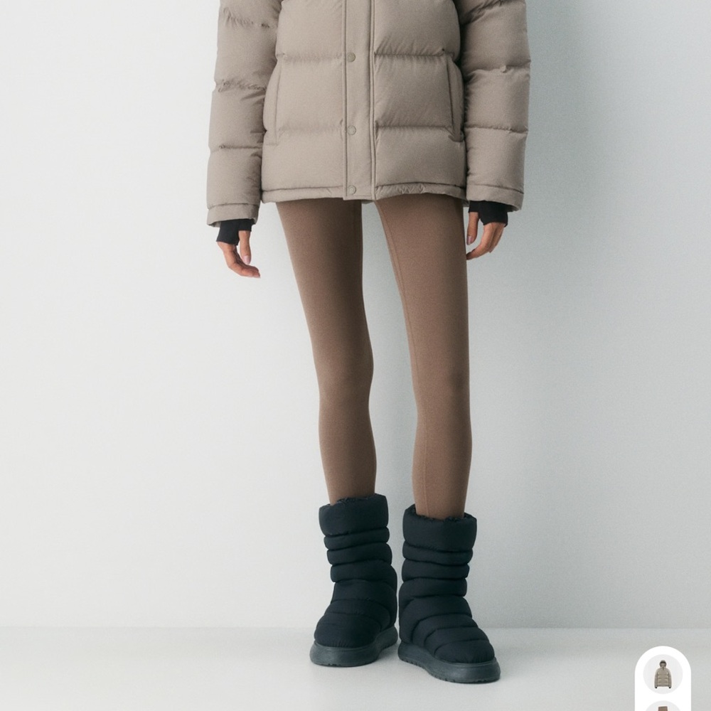 Aritzia Original Superpuff Tan Puffer Jacket